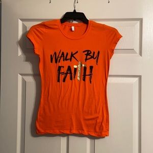 “Walk By Faith” Short Sleeve Shirt